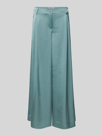 Essentiel Antwerp Wijde broek met bandplooien, model 'IXIE' Petrol - 2