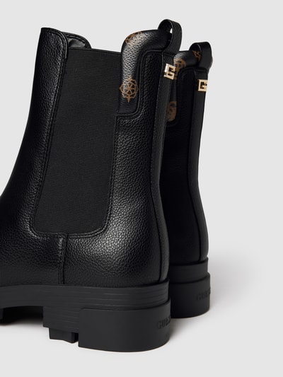 Guess Chelsea Boots mit Label-Details Modell 'MADLA' Black 3