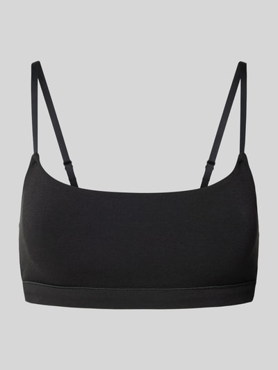 ORGANIC BASICS Bralette mit verstellbaren Trägern Black 1