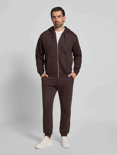 MCNEAL Sweatjack met capuchon Chocoladebruin - 1