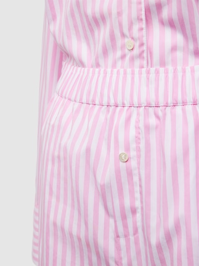 Polo Ralph Lauren Pyjama mit Streifenmuster Pink 2