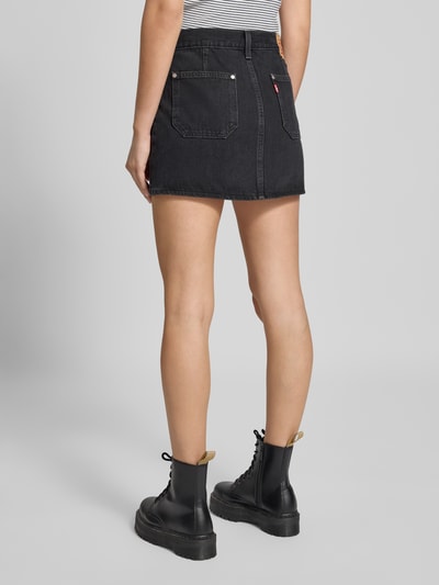 Levi's® Jeansrock mit Knopfverschluss Dunkelblau 5