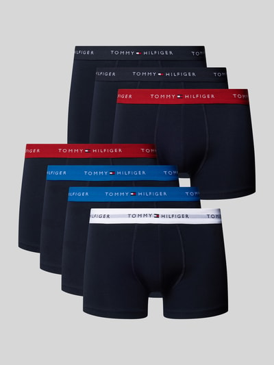 Tommy Hilfiger Boxershort met labeldetails in een set van 7 stuks Donkerblauw - 1