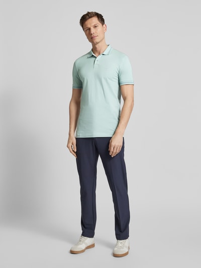 BOSS Green Poloshirt mit Label-Detail Mint 1