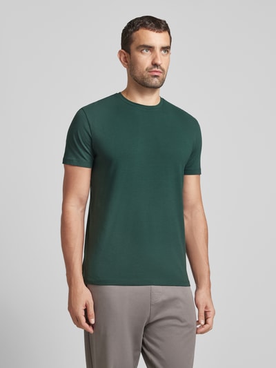 Mey T-shirt met ronde hals, model 'RELAX' Groen - 4