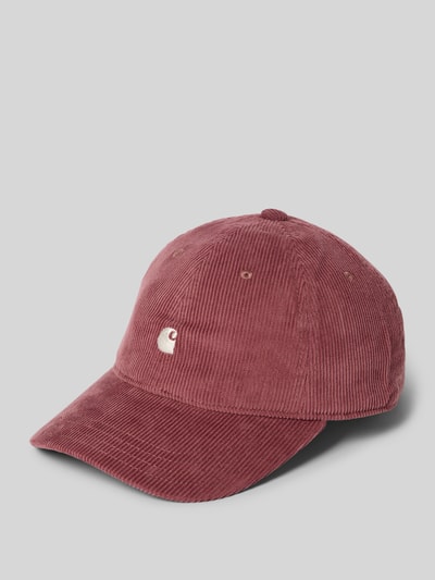 Carhartt Work In Progress Basecap mit Logo-Stitching Modell 'HARLEM' Rosa 1