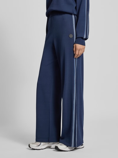 P.E Nation Wide Leg Sweatpants aus Viskose-Mix Dunkelblau 4