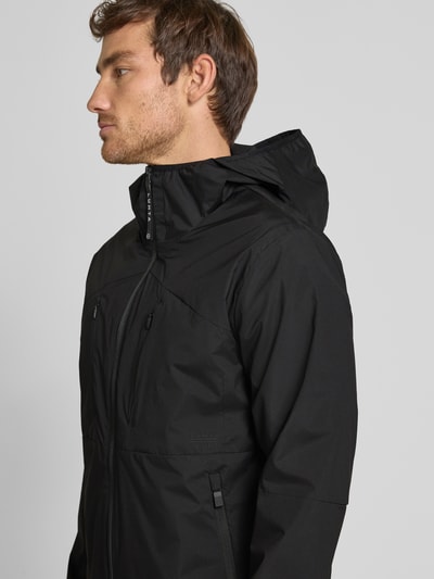 LUHTA Jacke mit Reißverschlusstaschen Modell 'KARHUSAARI' Black 3