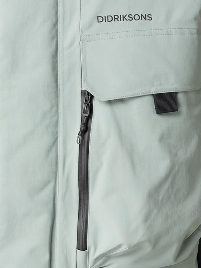 Didriksons Parka met wattering, model 'Jason' - waterdicht Turkoois - 6