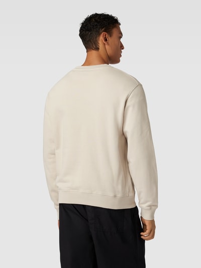 Replay Sweatshirt mit Label-Detail Ecru 5