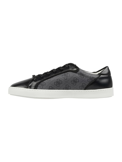 Guess Sneaker met leerlook Zwart - 3