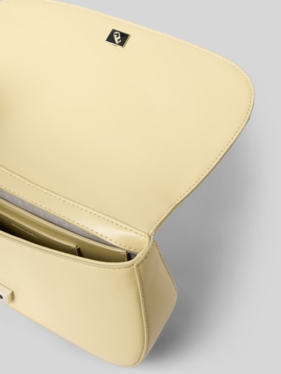 CK Calvin Klein Schoudertas met logo-applicatie Lichtgeel - 5