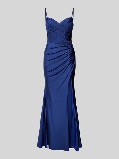 Luxuar Abendkleid mit Raffungen Royal 2