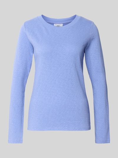Marc O'Polo Denim Regular Fit Langarmshirt aus reiner Baumwolle Bleu 2