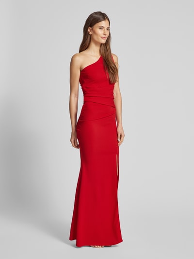 SISTAGLAM Abendkleid mit One-Shoulder-Träger Modell 'Armani' Rot 1