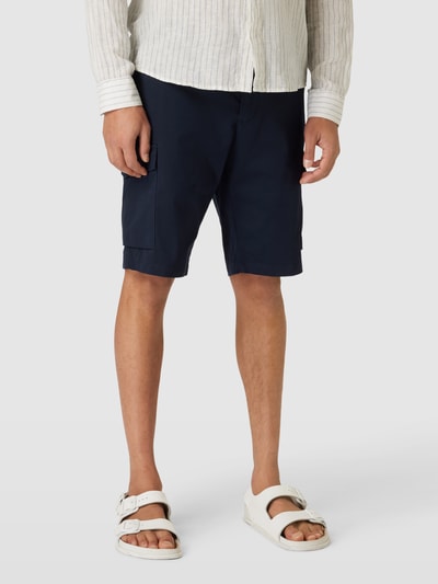 Tommy Hilfiger Bermuda met cargozakken Marineblauw - 4