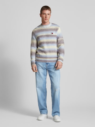 Tommy Jeans Relaxed Straight Fit Jeans im Destroyed-Look Modell 'JAIMIE' Hellblau 1