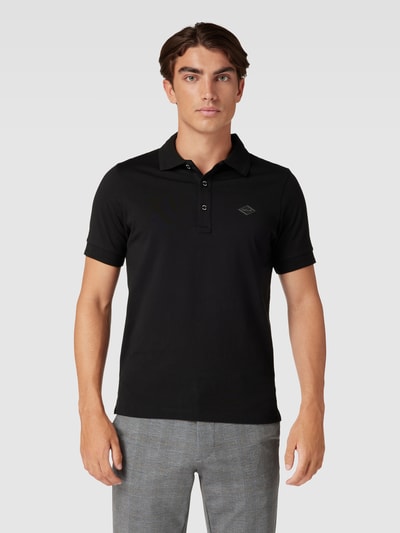 Replay Poloshirt mit Label-Detail Black 4