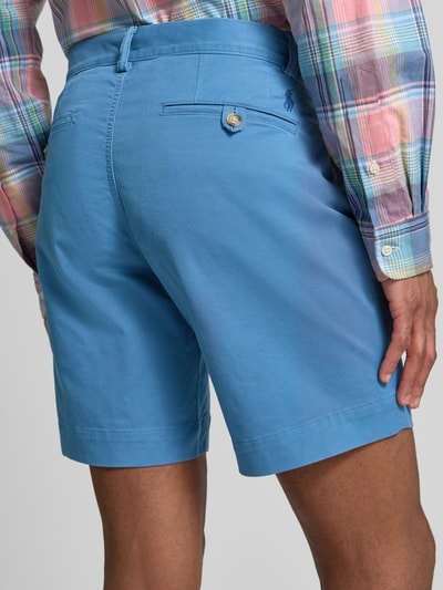 Polo Ralph Lauren Straight Fit Chinoshorts aus Baumwoll-Mix Rauchblau 3