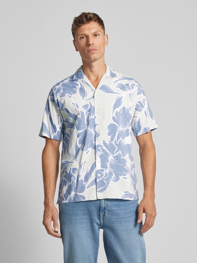 Jack & Jones Premium Vrijetijdsoverhemd met reverskraag, model 'LAPALMA' Lichtgroen - 4