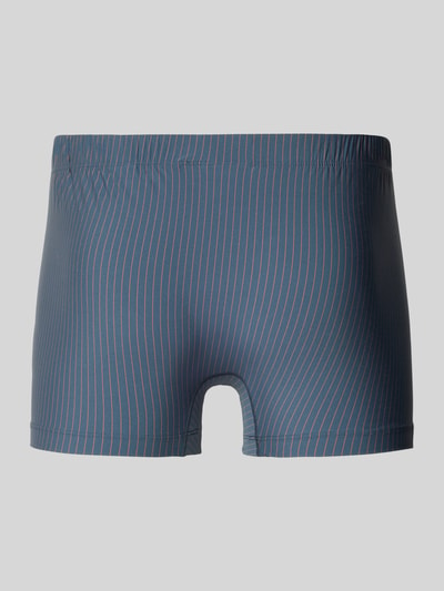 Schiesser Boxershort met elastische band, model 'Pure' Blauw - 3