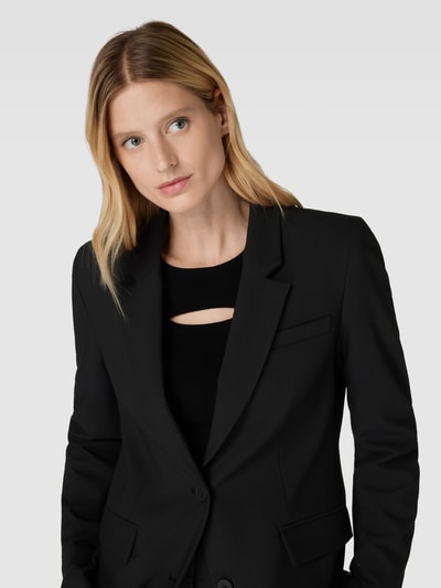 Selected Femme Blazer met klepzakken, model 'RITA' Zwart - 3