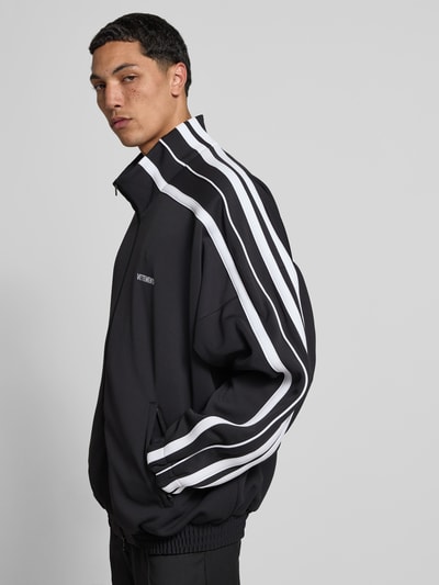 VETEMENTS Regular Fit Jacke mit Logo-Stitching Black 3