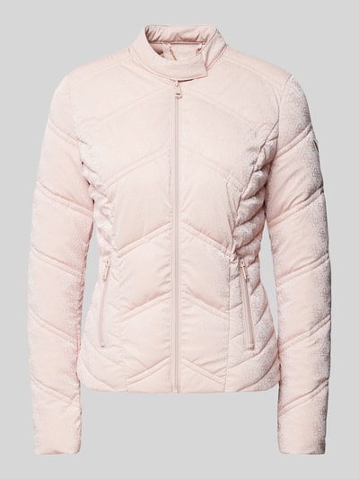 Guess Steppjacke mit Stehkragen Modell 'NEW VONA' Rosa 1