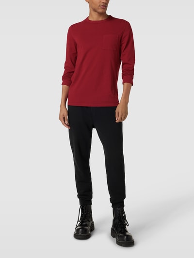 s.Oliver RED LABEL Longsleeve mit Brusttasche Hellrot 1