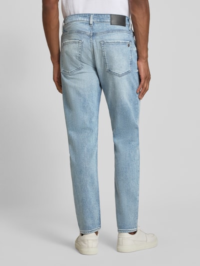 BOSS Orange Slim Fit Jeans aus Baumwoll-Mix mit Lyocell-Anteil Modell 'ONYX BO'  Blau 5