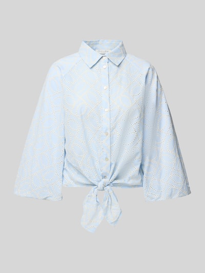 Christian Berg Woman Relaxed Fit Bluse mit 3/4-Arm Bleu 2