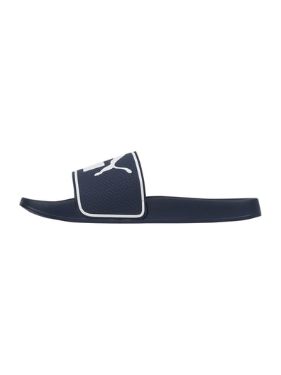 Puma Slides mit Logo Marine 3