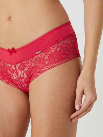 s.Oliver RED LABEL Panty mit Stretch-Anteil Modell 'Lisette'  Rot 3