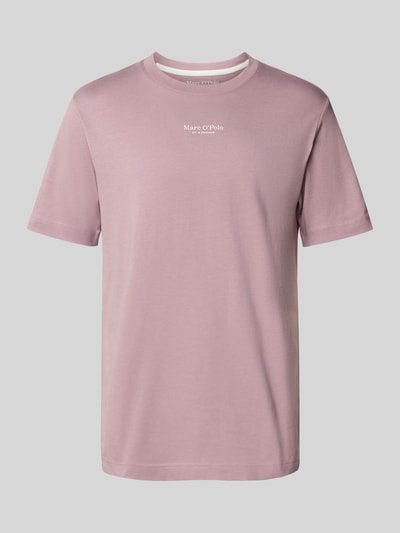 Marc O'Polo Regular fit T-shirt van puur katoen Oudroze - 2
