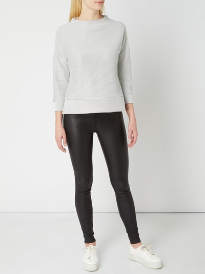 Vila High waist skinny fit broek Zwart - 1