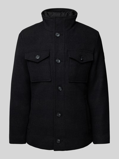 Tom Tailor Regular Fit Jacke mit Wolle Black 2