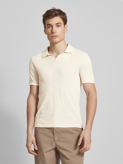 Antony Morato Slim Fit Poloshirt mit V-Ausschnitt Beige 4