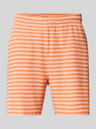 Lacoste Regular Fit Sweatshorts aus Baumwoll-Mix Lachs 2