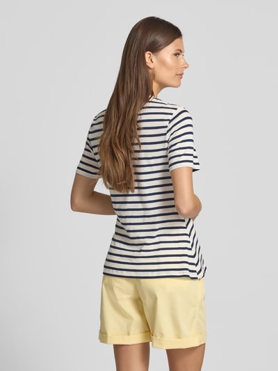 Tommy Hilfiger  Regular fit T-shirt van puur katoen Marineblauw - 5