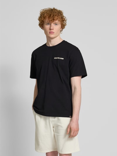 Dickies T-shirt met labelprint Zwart - 4