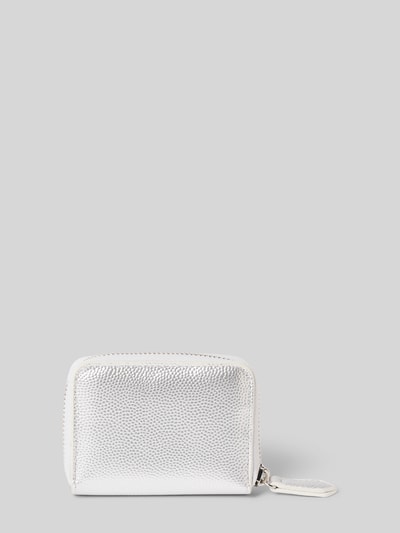 VALENTINO BAGS Portemonnee met labelapplicatie, model 'DIVINA' Zilver - 2