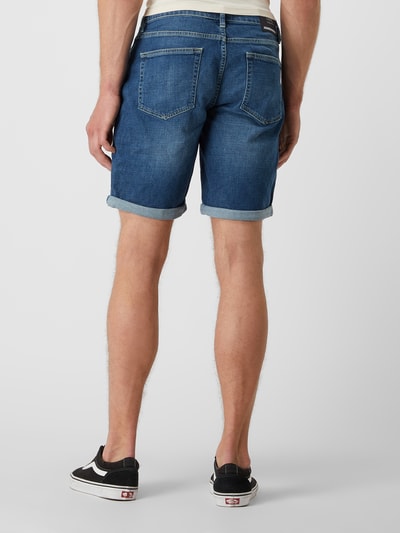 Armedangels Slim Fit Jeansshorts mit Stretch-Anteil 'Naail' Dunkelblau 5