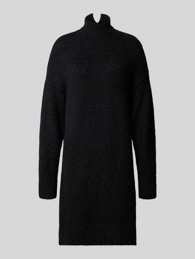 B.Young Strickkleid mit Stehkragen Modell 'Olma' Black 2