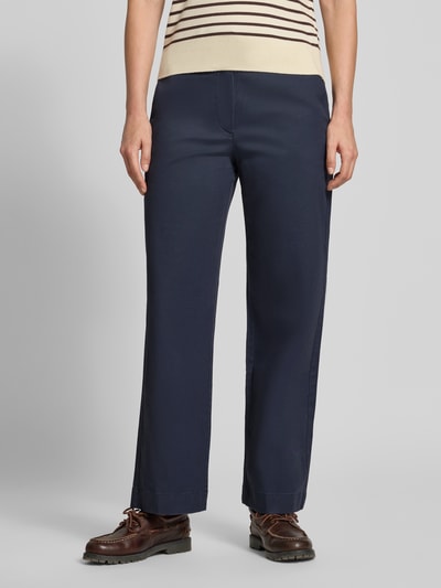 Marc O'Polo Regular Fit Chino aus Baumwoll-Lyocell-Mix Marine 4