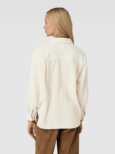 Vero Moda Overhemdjack met borstzakken, model 'SASCHA' Offwhite - 5