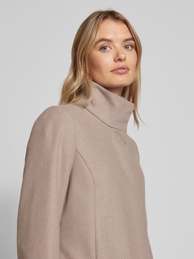 Christian Berg Woman Selection Jas met opstaande kraag Taupe - 3