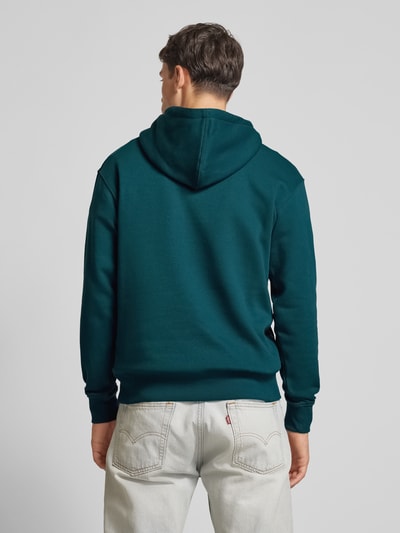 Jack & Jones Hoodie met labelprint Petrol - 5