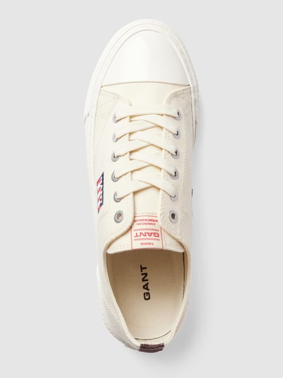 Gant Sneakers met labelstitching Offwhite - 4