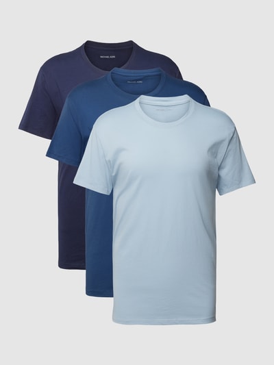 MICHAEL Michael Kors T-Shirt aus reiner Baumwolle Blau 1