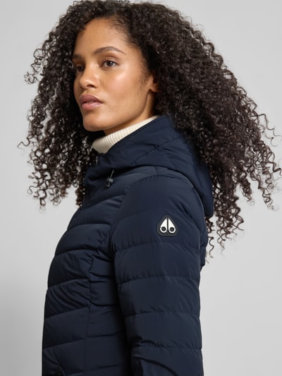 Moose Knuckles Daunenmantel mit Kapuze Marine 3